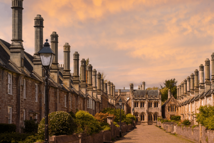 a large stone building
